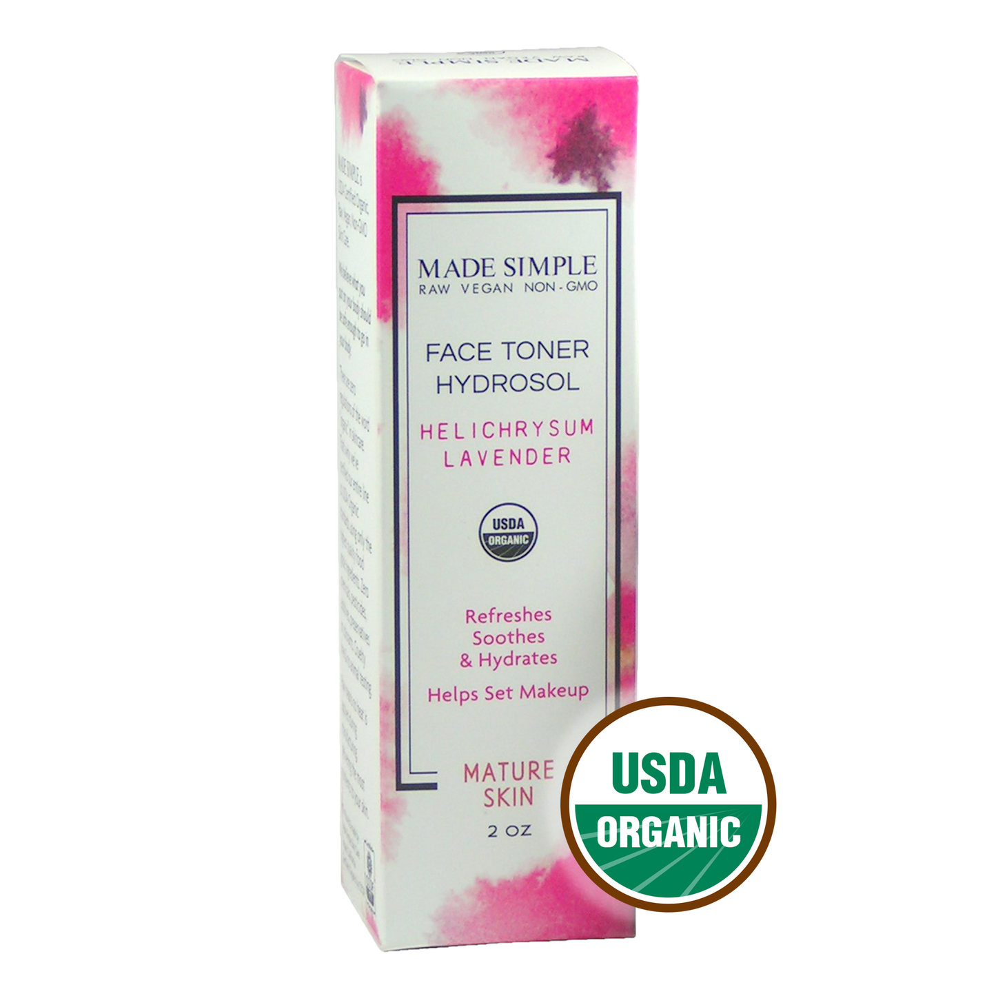 Helichrysum Lavender Toner for Mature Skin - Organic & Vegan